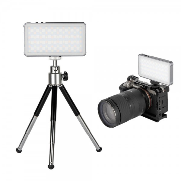SmallRig simorr Vibe P96L RGB video light（Tripod kit edition) 3861